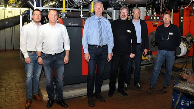 Team Heizungsprojekt Krankenhaus Damme - Remeha Referenz