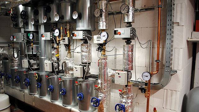 Technikraum Alte Lederfabrik - Referenz Remeha