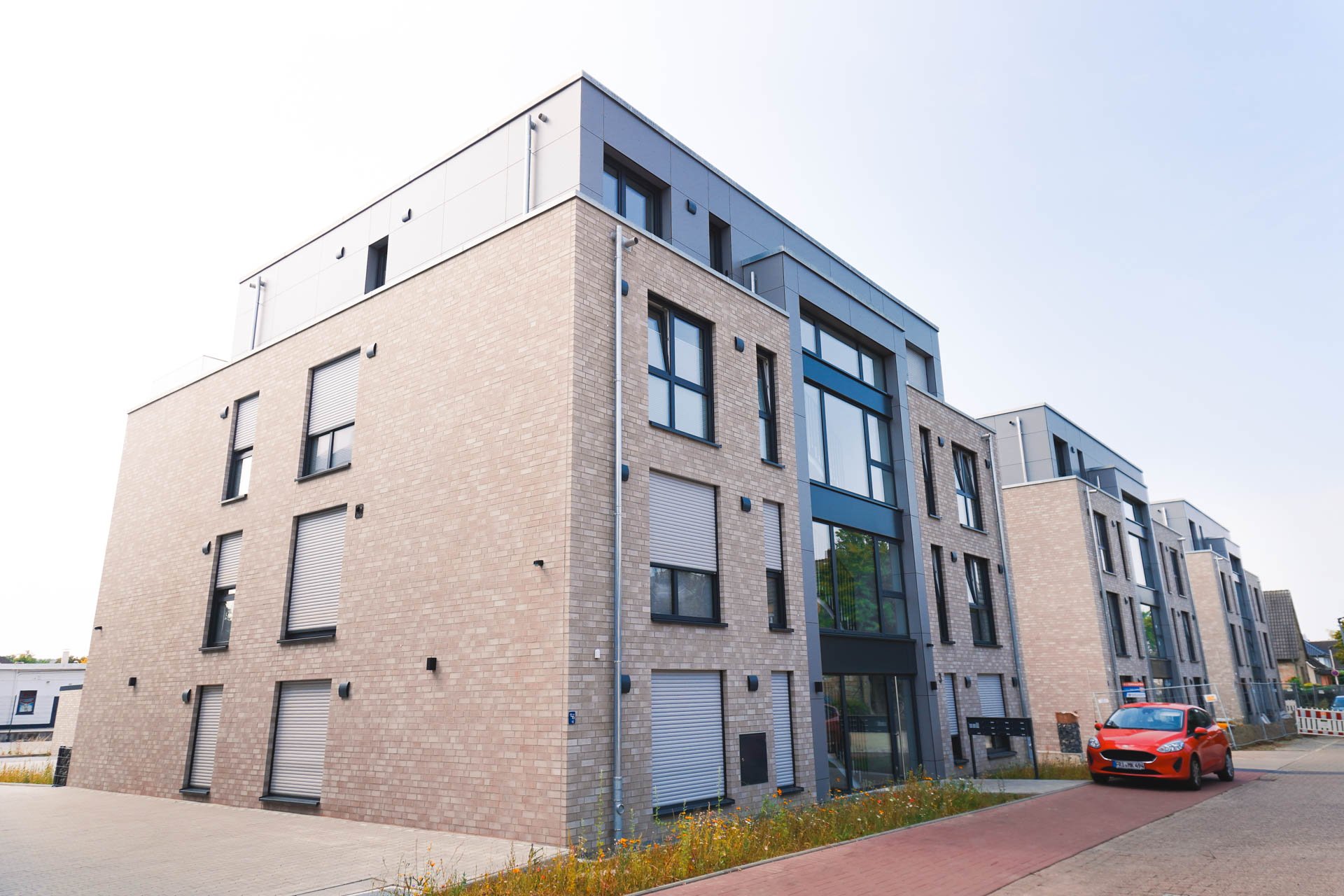 Außenansicht Mehrfamilienhaus Ibbenbüren
