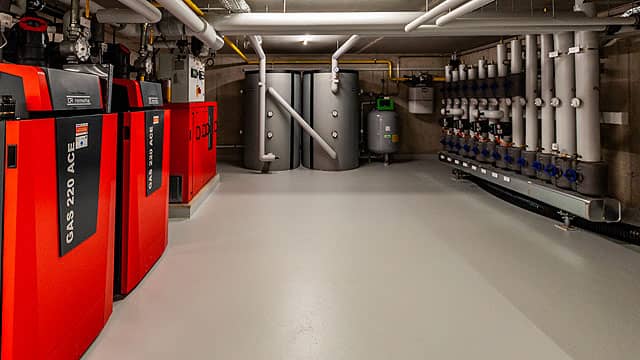 Wärmezentrale mit Remeha Großkesseln - Referenz Grainau