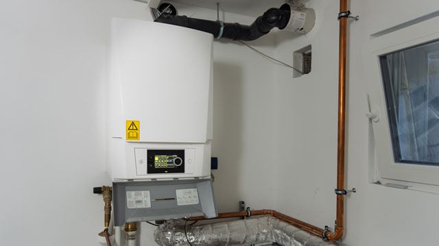 Quinta Ace im Heizungsraum