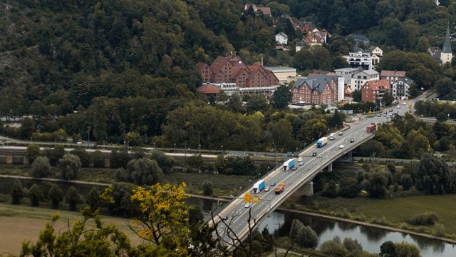 Ansicht von oben: Wohnen am Jakobsberg