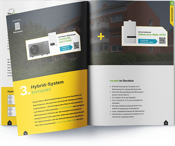 Ausschnitt aus der Remeha Commercial Solutions Broschüre