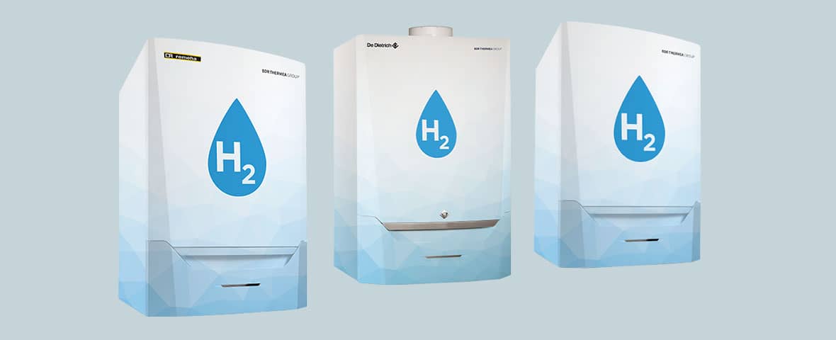 100 % Wasserstoffkessel für den gewerblichen Heizbedarf