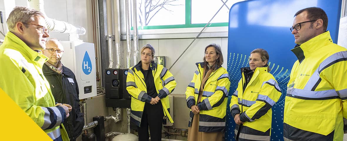 Inbetriebnahme Pilotprojekt H2 Linnich