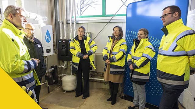 Inbetriebnahme Pilotprojekt H2 Linnich