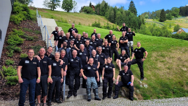 Gruppenbild Remeha Motorradtour 2024