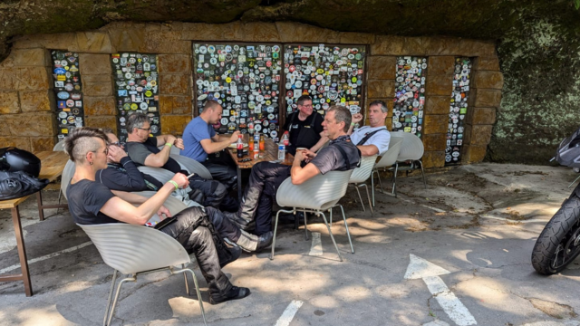 Pause Remeha Motorradtour
