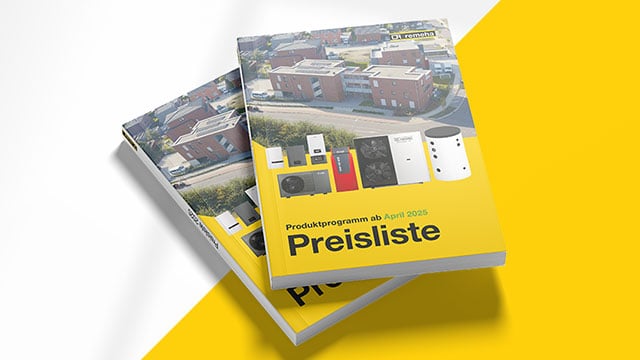 Remeha Preisliste 2025, gültig ab April 2025