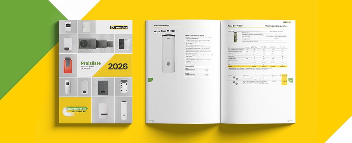 Remeha Preisliste 2026