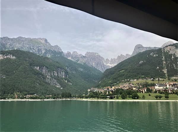 Blick auf den See bei der Remeha Motorradtour 2023