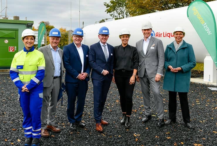 Wasserstoffprojekt H2HoWi Aussengelände