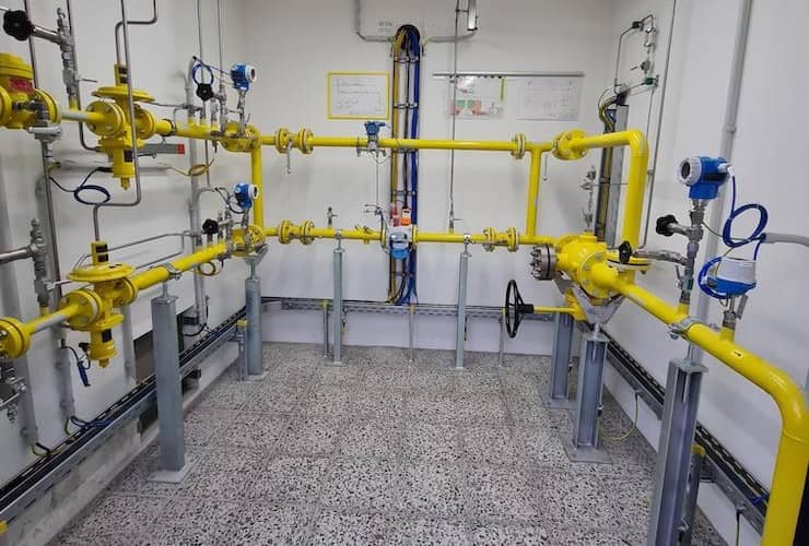 Wasserstoffprojekt H2HoWi Heizungsraum Innenansicht 2