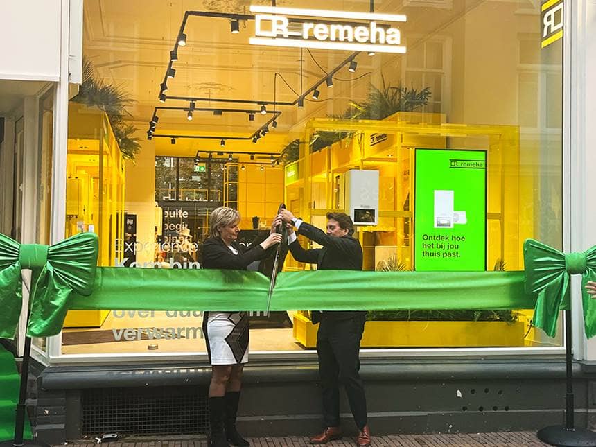Opening Remeha Experience Center Arnhem