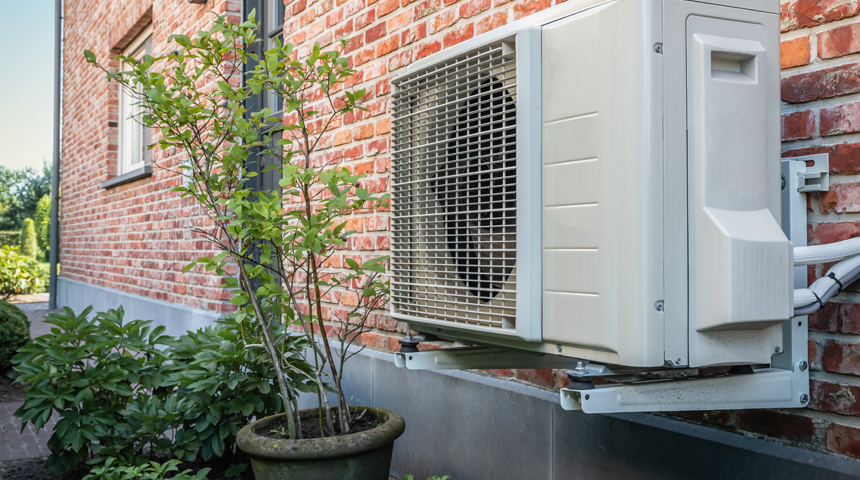 Afbeelding van een buitenunit.