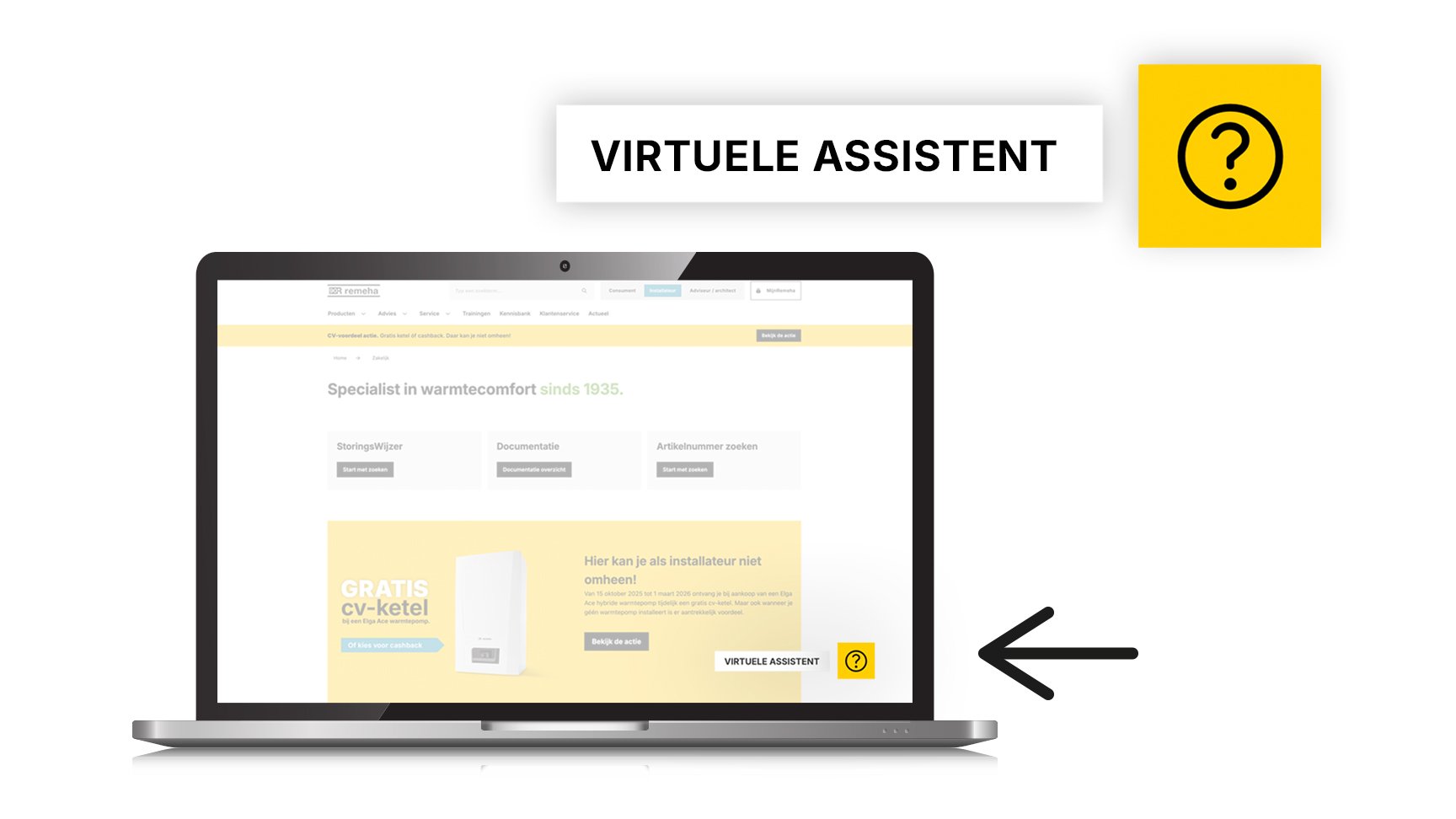 virtuele-assistent-op-remeha-website