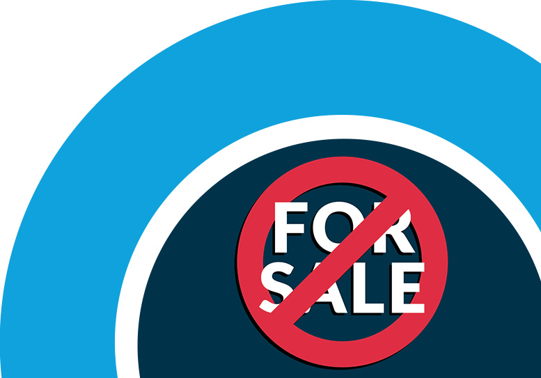 Not For Sale hero component