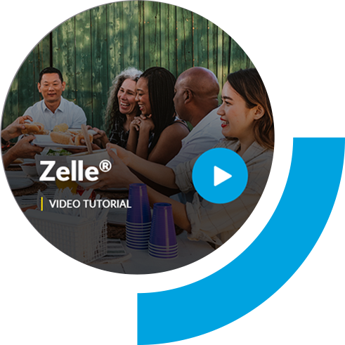 Zelle® video tutorial stock photo