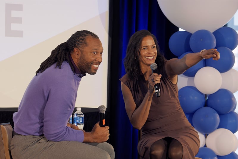 Champions Take: Larry Fitzgerald - Larry Fitzgerald and Lea Olsen