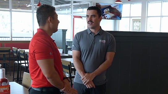 "In Business Together" Bell Bank and Slim Chickens