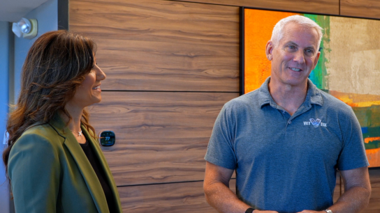 Bell Bank, In Business Together: Vet Tix insights article, Reina and Steven