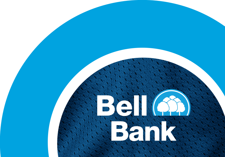 Bell Bank Logo on a Jersey