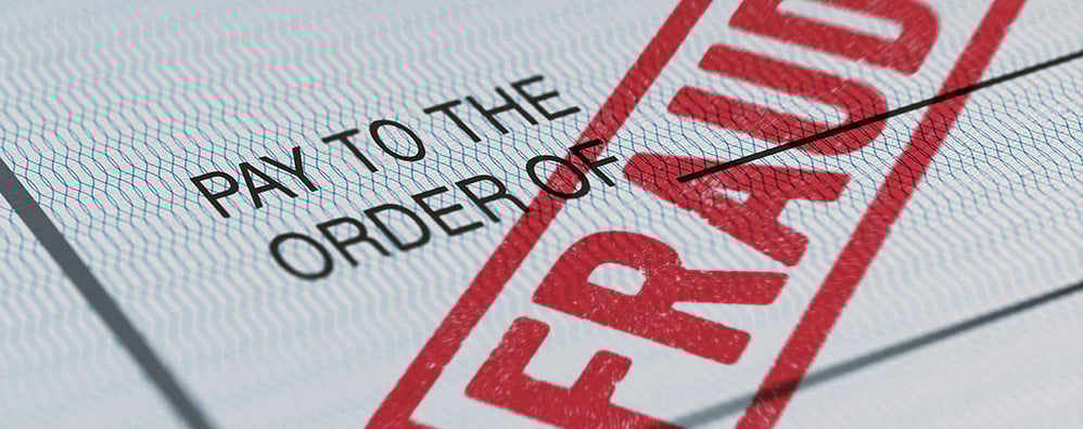 Fraudulent check