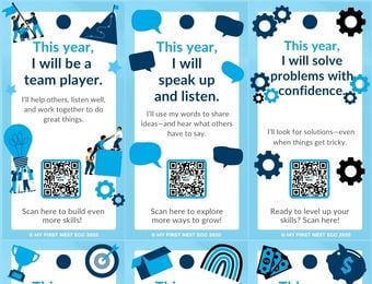 Back to school bookmarks