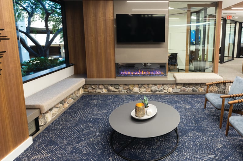 Bell Bank Bloomington - Bell Plaza branch interior