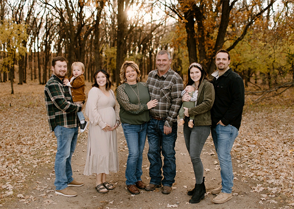 Darci Theede Family Photo