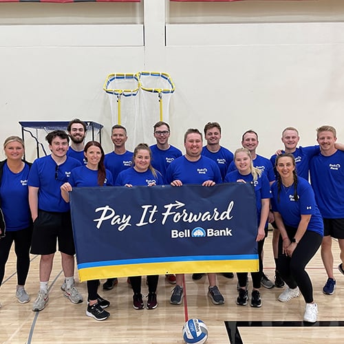 Bell Bank group photo, Corporate Cup