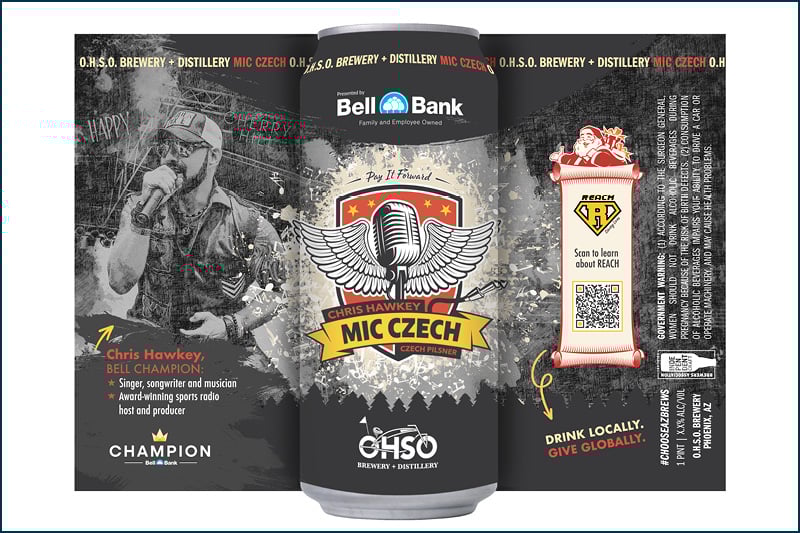 Pay It Forward Beer, Mic Czech Pilsner