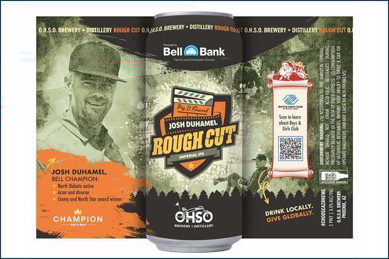 Pay It Forward Beer, Rough Cut IPA