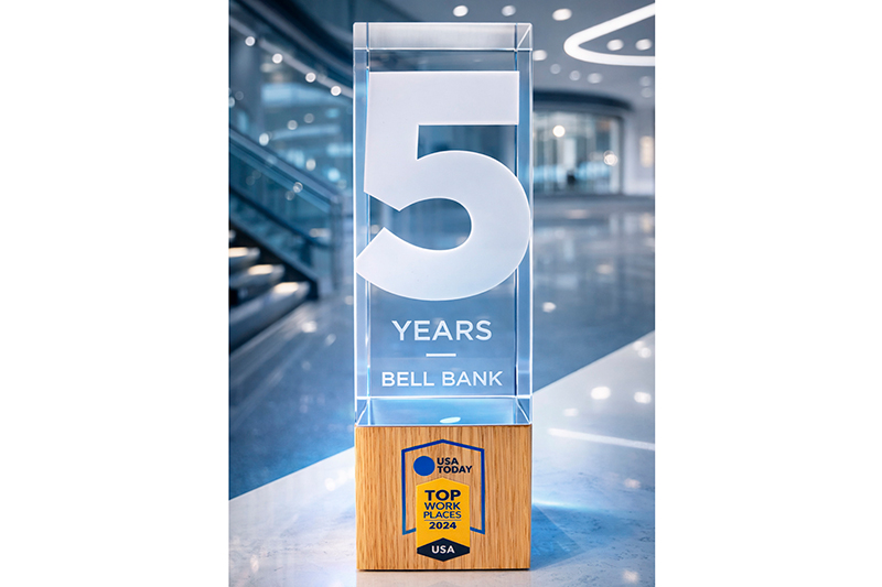 5 years trophy USA Today Top Work Places 2026 USA logo