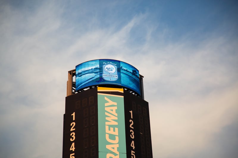 Bell Bank Pay It Forward Collegiate digital sign