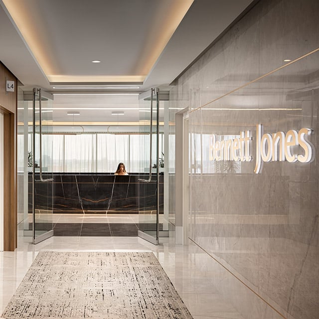 Bennett Jones foyer