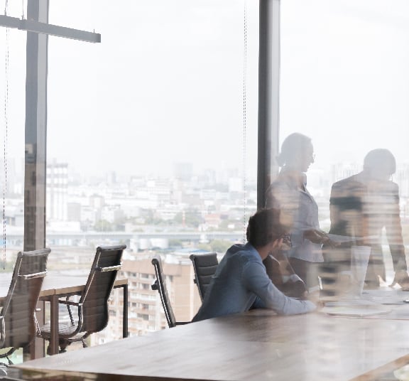People in board room