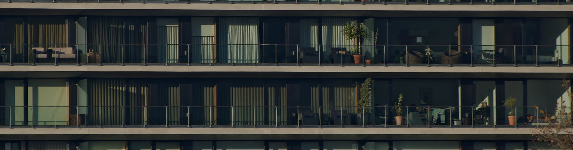 Apartment building exterior