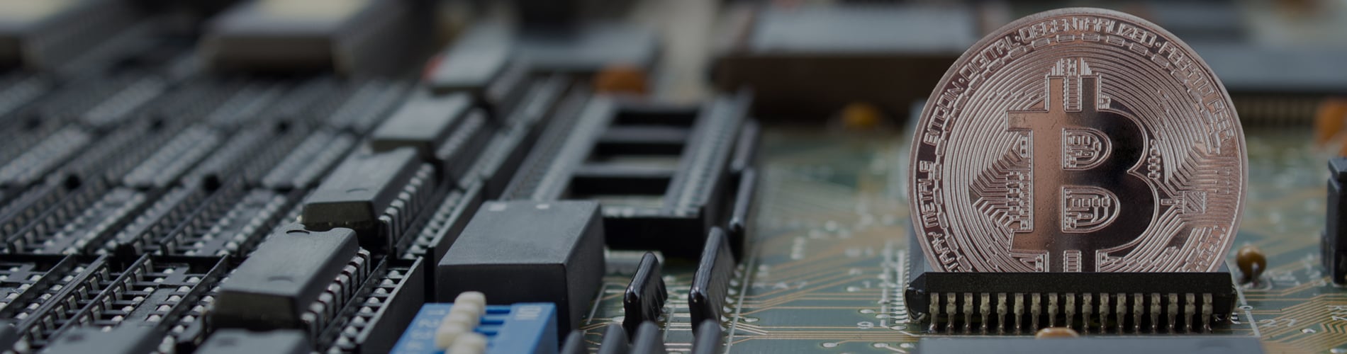 Bitcoin on computer circuit