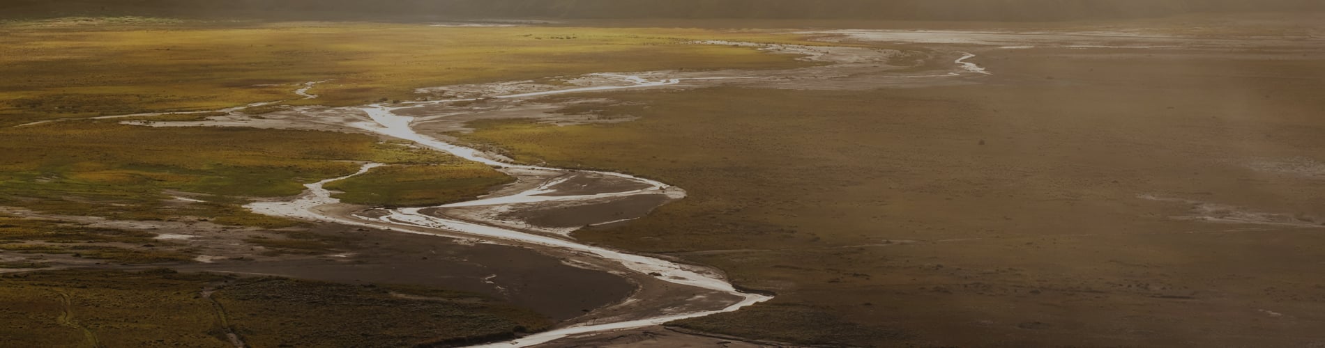 Aerial view landscape
