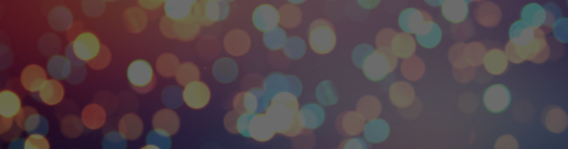 Bokeh on blurred background