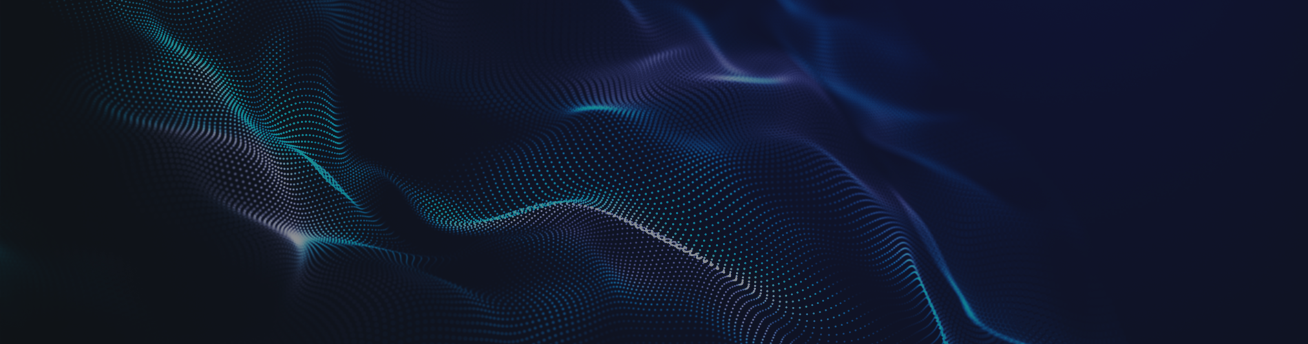 Futuristic point wave. Abstract background with a dynamic wave.Connecting background. Abstract wave. Artificial intelligence. Big data technology 3d rendering