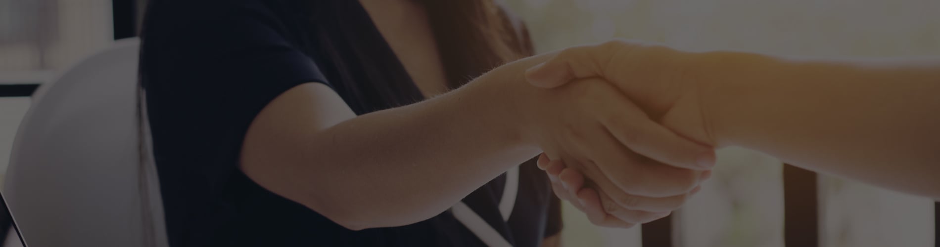 Women's handshake
