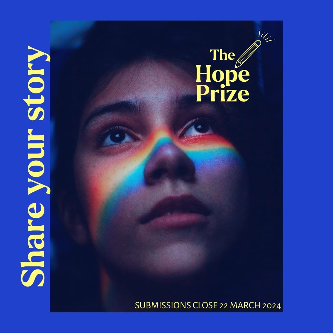 Share your story. The Hope Prize.