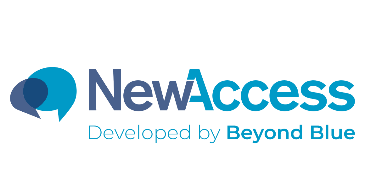 New Access logo, developed by Beyond Blue