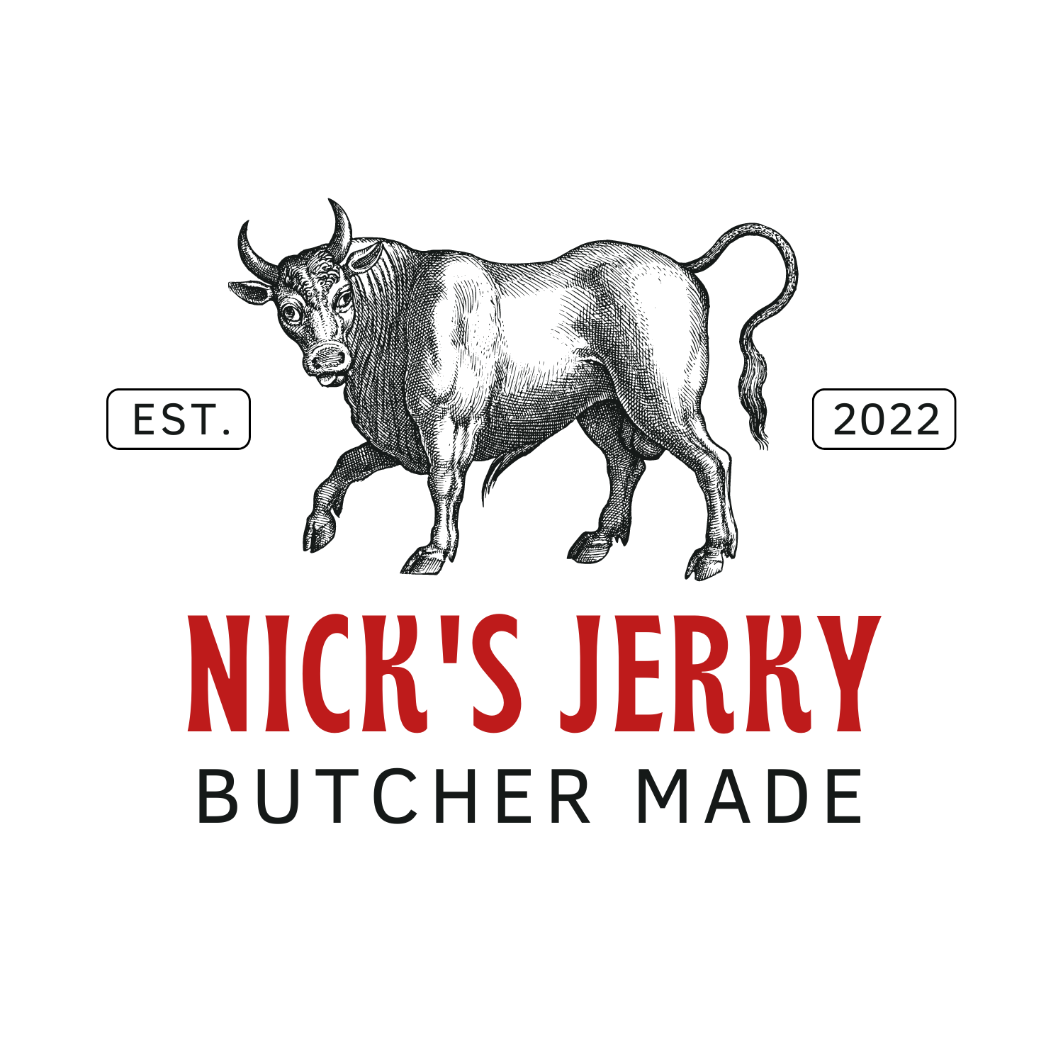 Nick's Jerky logo