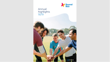 Beyond Blue 2018-19 annual highlights and financial statements
