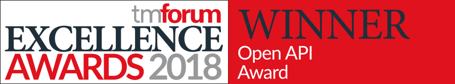 TM Forum Open API Excellence Awards Winner