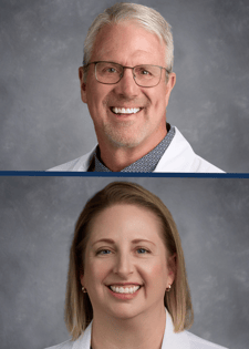 James Davidson, MD, and Katie Fultz, PA-C