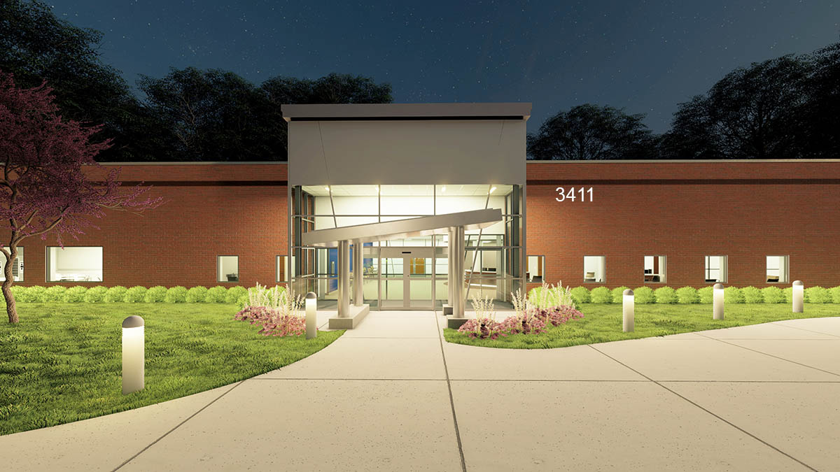 BVHS Wellness Park at night